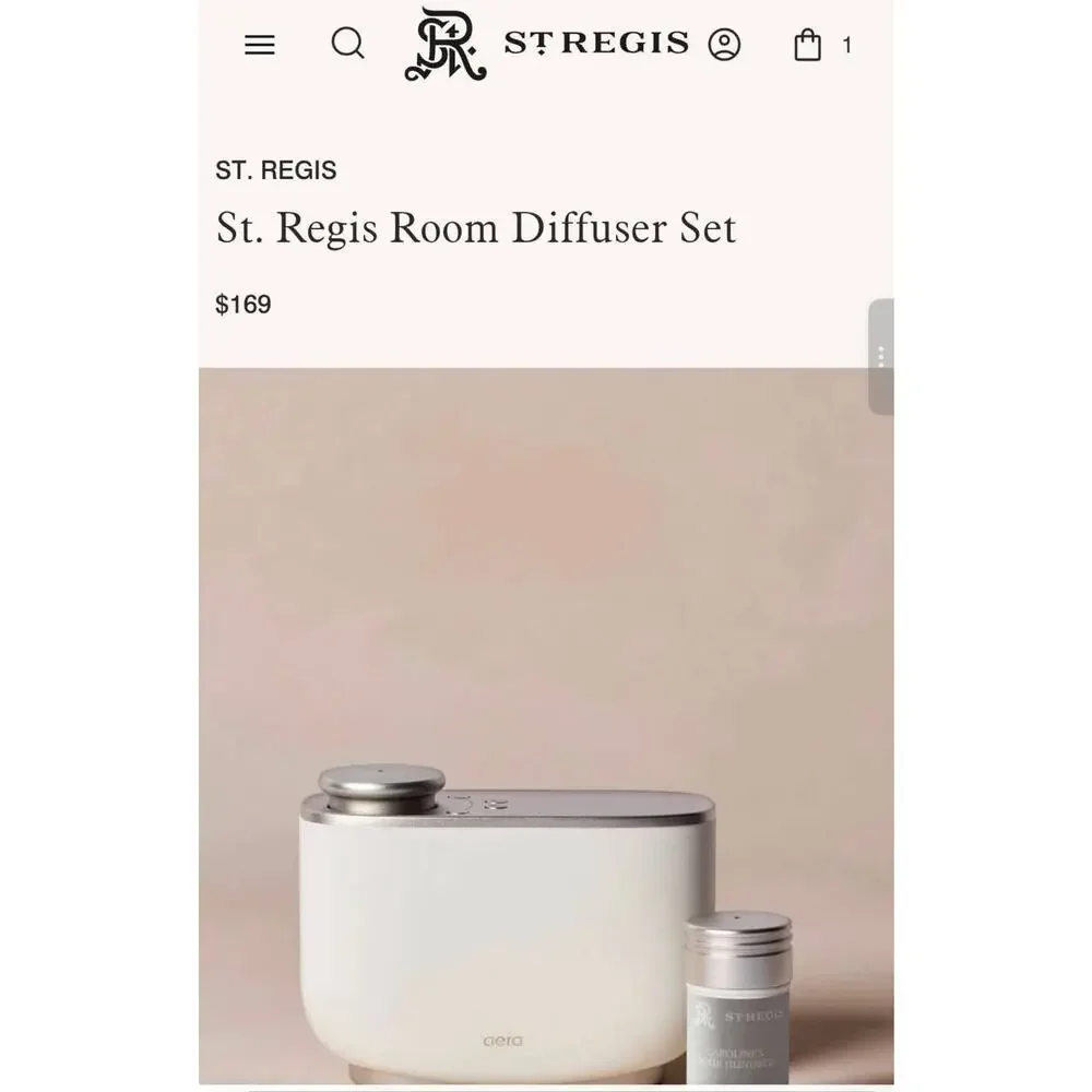 AERA St. Regis Room Diffuser Set